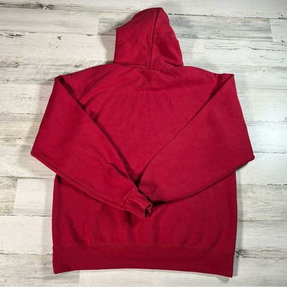 Champion Stanford University Cardinal Alumni Eco Fleece Red Hoodie Size Medium - Picture 3 of 6